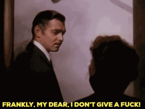 Clark Gable Rhett Butler GIF