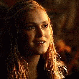 Clarke Griffin Happy GIF