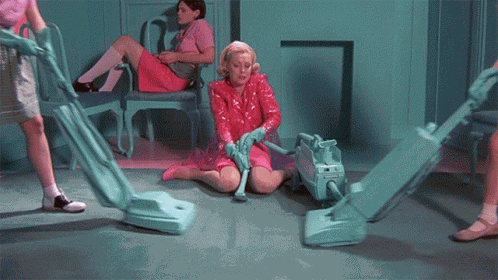 Cleaning Time Hilary GIF