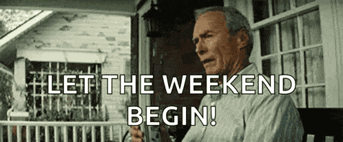 Clint Eastwood Beer GIF