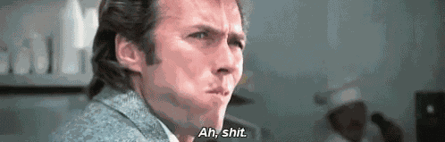 Clint Eastwood Dirty Harry GIF