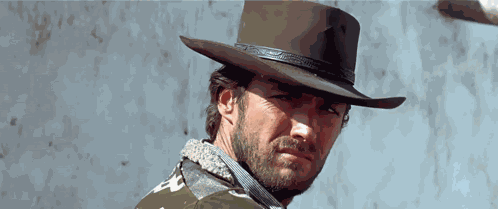 Clint Eastwood Nod Clint Eastwood Intergalactic GIF