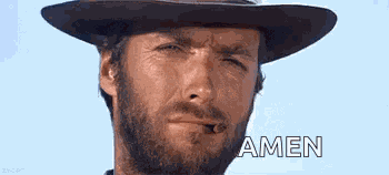 Clint Eastwood Nod GIF