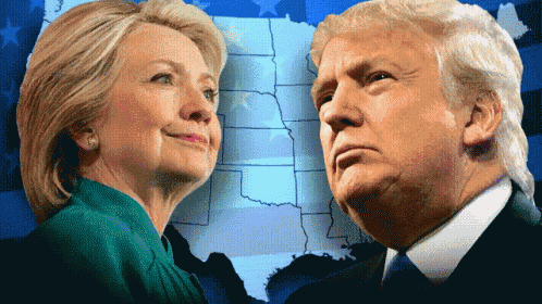 Clinton Trump GIF