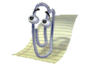 Clippy Head Scratch Sticker