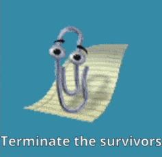Clippy Terminate GIF