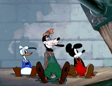 Clock Cleaners Shake Head GIF