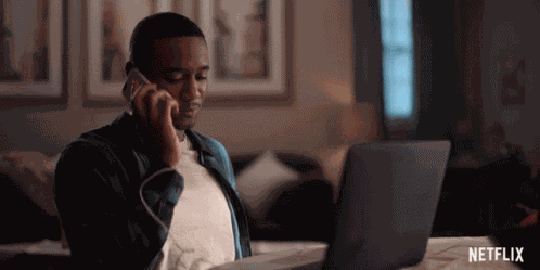 Close Laptop Jessie T Usher GIF