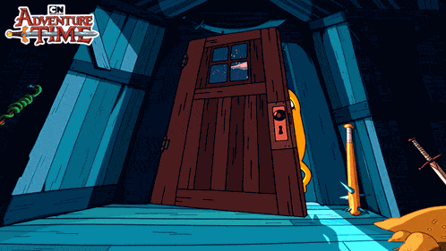 Closing Door Finn GIF