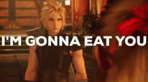 Cloud Strife Aerith GIF