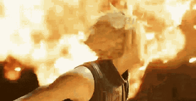 Cloud Strife Explosion GIF