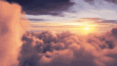Clouds Blowing Clouds GIF