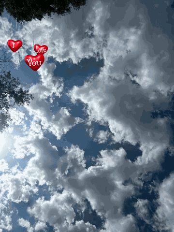 Clouds Blue Sky GIF