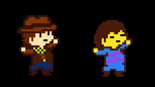 Clover Frisk GIF