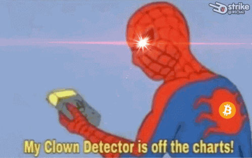 Clown Detector Bitcoin GIF