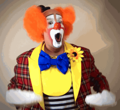 Clown Pie In The Face GIF