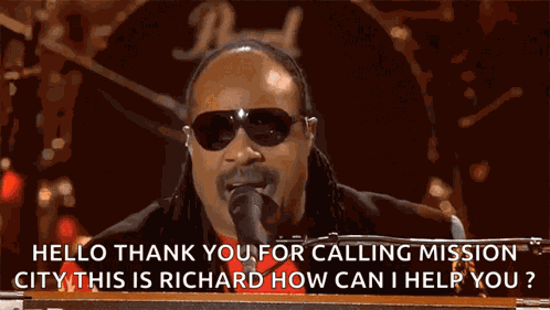 Cmon Stevie Wonder GIF