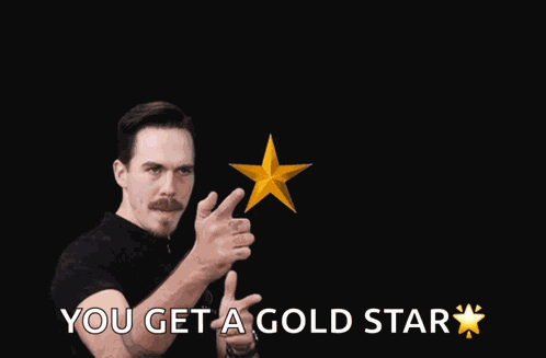 Coach Josh Wood Gold Star GIF