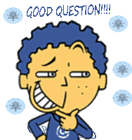Cobaltlend Good Question Sticker