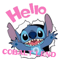 Cobaltlend Lilo And Stich Sticker