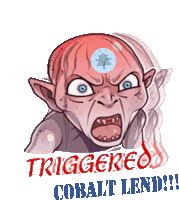 Cobaltlend Smeagol Sticker