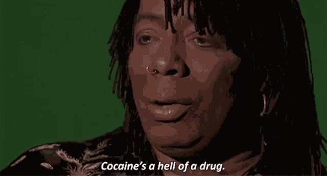 Cocaines A Hell Of A Drug Girl GIF
