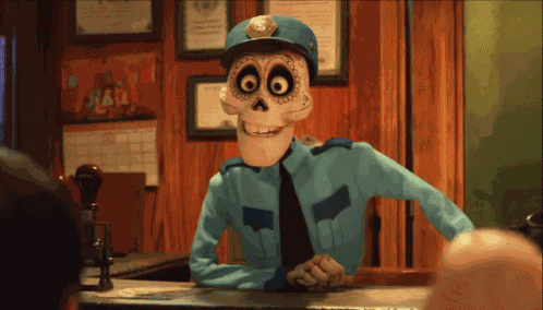 Coco Guardia Sorpresa Surprise GIF