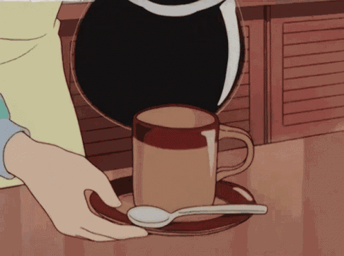 Coffee Anime GIF
