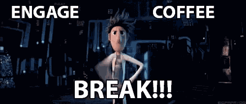 Coffee Break Caffeine GIF