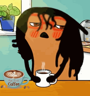 Coffee Cup Good Morning Coffee Cup GIF