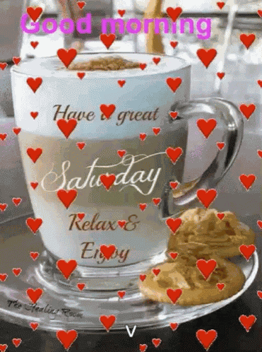 Coffee Have A Great Saturday GIF