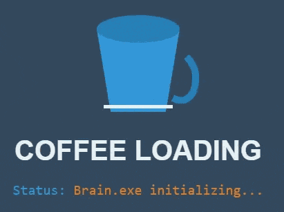 Coffee Loading Coffee Cup GIF