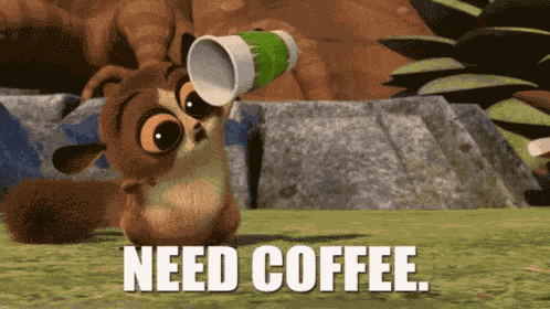 Coffee Need Coffee GIF