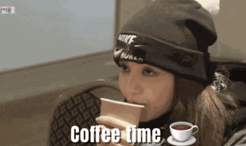 Coffee Time Blackpink Lisa GIF