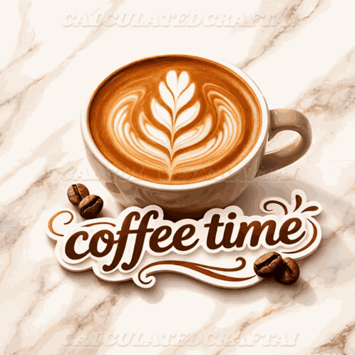Coffee Time Coffee Cup GIF