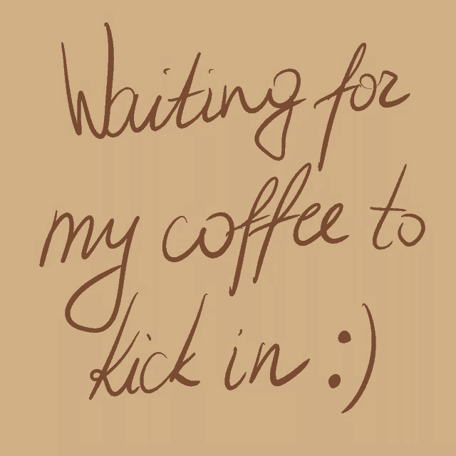Coffee Time Coffee GIF
