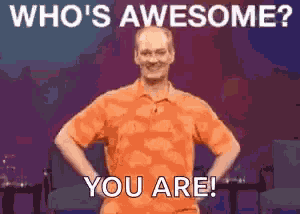 Colin Mochrie Whos Awesome GIF