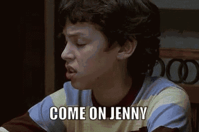 Come On Jenny Annoyed GIF