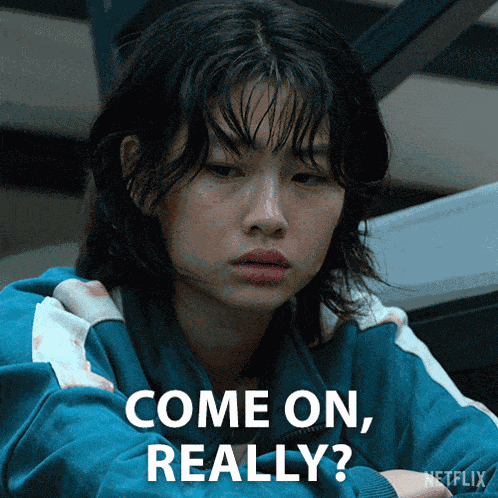 Come On Really Kang Sae-byeok GIF