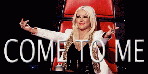 Come To Me Christina Aguilera GIF