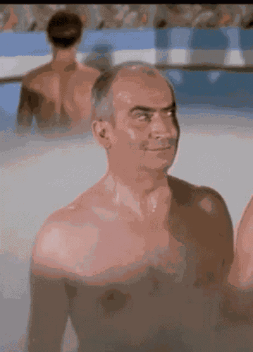 Comedian Louis De Funès GIF
