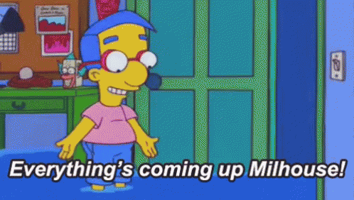 Coming Up Milhouse GIF