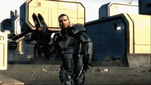 Commander Shepard Mass Effect2 GIF
