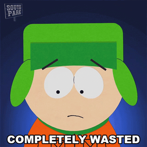 Completely Wasted Kyle Broflovski GIF