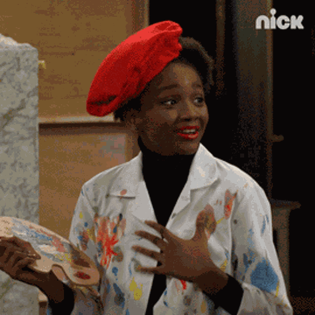 Complimented Aria Brooks GIF