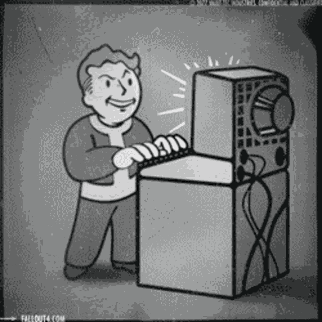 Computer Hacker Fallout GIF