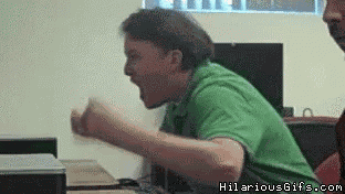 Computer Rage GIF
