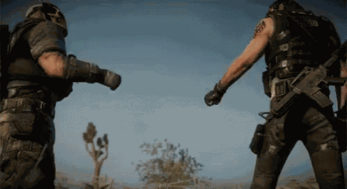Comrade Fist Bump GIF