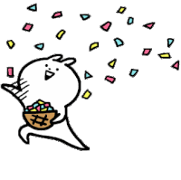 Confetti Cute Sticker