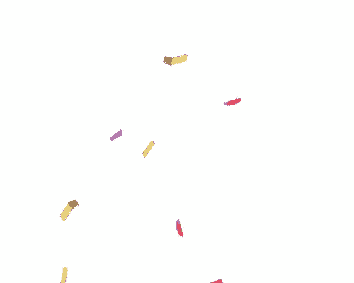 Confetti Hooray GIF